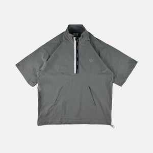 Steel Pullover Zip S/S