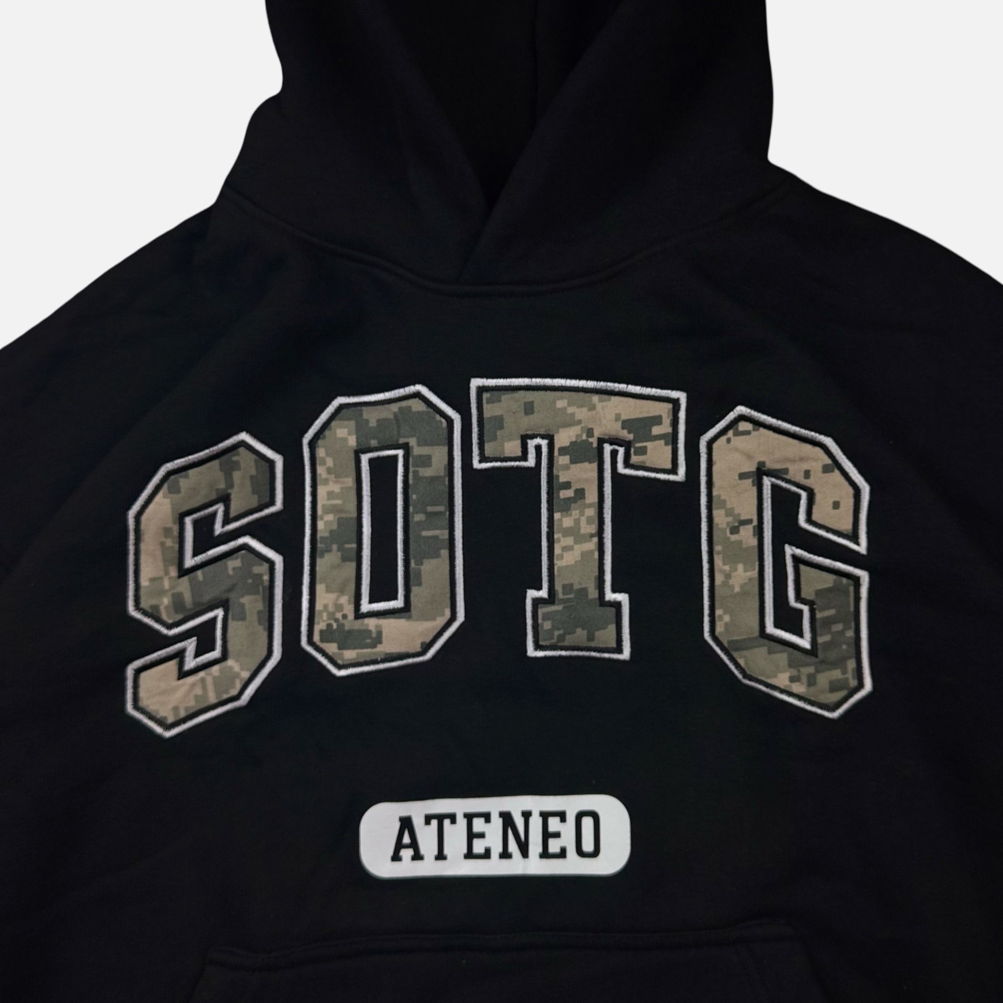 Appliqué Block Hoodie