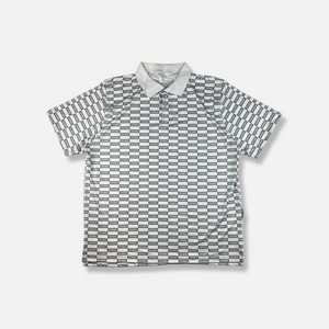 White Damier Polo